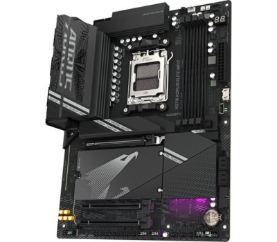 Материнская плата GIGABYTE Материнская плата X870M AORUS ELITE WIFI7, Socket AM5, AMD X870, mATX, Ret
