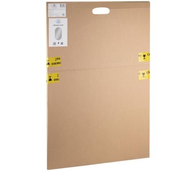 САНАКС - Зеркало 450 х 800 мм, чёрная рама УФ печать. ФИОРА. 45767