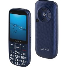 МОБИЛЬНЫЕ ТЕЛЕФОНЫ СТАНДАРТ GSM MAXVI B9 BLUE (2 SIM)