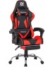 Кресло DEFENDER (64354) PILOT черный/красный