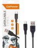 кабель GOPOWER (00-00018566) Кабель GP01T USB (m)-Type-C (m) 1.0м 2.4A черный