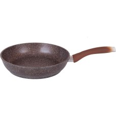 Сковорода KUKMARA смк18401а а/пр литая 18см Кофейный мрамор