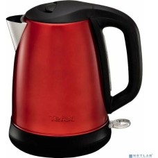 TEFAL KI270530 Чайник, 1.7л, 2400Вт, красный/черный