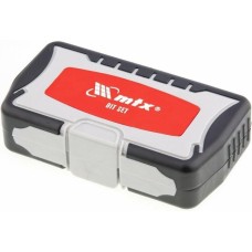 Набор бит MATRIX Набор бит, магнитный адаптер, CrV, пластиковый кейс, 64 шт. 11327