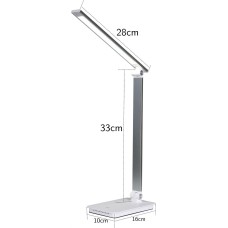 Светильник настольный СПУТНИК SDL002 серебро