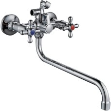 Смеситель для ванны GOTA ROCIO 095711-GOTA Barcelona Смеситель д/ванны с 2-мя рукоятками с изливом S-30см. перекл.душа