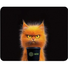 Коврик для мыши CACTUS Коврик для мыши Red Cat ткань, 220х180х2мм [cs-mp-p11xs]
