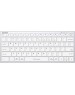 A4TECH Клавиатура Fstyler FBX51C, беспроводная, USB, Bluetooth/Радиоканал, ножничная, белый [fbx51c white]