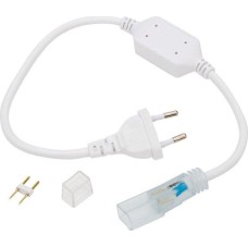 NEON-NIGHT Коннектор с проводом для одностороннего неона 8х16мм, провод каучук