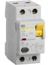 IEK Выключатель дифф. тока (УЗО) ВД1-63 (MDV10-2-032-030) 32A 2П 230В 2 модуля белый (упак.:1шт)