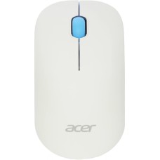 ACER Мышь OMR205 белый/голубой оптическая 1200dpi беспров. USB для ноутбука 3but (ZL.MCEEE.02H)