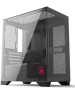 Корпус для ПК BLOODY Корпус mATX BD-CC103, Mini-Tower, без БП, черный [bd-cc103-bk]