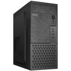 Корпус GINZZU Корпус MiniTower B410 черный (mATX, без БП, 2xUSB 2.0, no fan) ( B410)