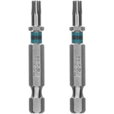 GROSS Бита Torx 25х50мм, сталь S2, шестигр., 2 шт. 114711