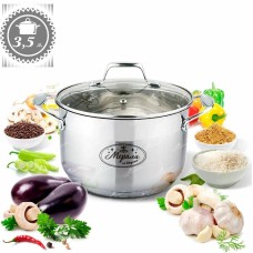 Кастрюля МЕРАЛИ Кастрюля с крышкой Прованс МП-35, 3,5л