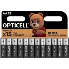 OPTICELL Батарея Basic LR6 AA (12шт) блистер