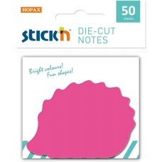 STICK`N Блок самоклеящийся бумажный 21776 50лист. малиновый 1цв.в упак. 