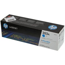 Картридж лазерный HP Картридж лазерный 203A CF541A голубой бар.в компл. (1300стр.) для M254/280/281