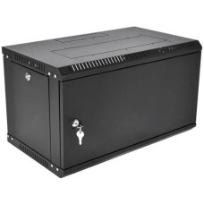 ЦМО Шкаф коммутационный ШРН-Эконом (ШРН-Э-9.350.1-9005) настенный 9U 600x350мм пер.дв.металл 85кг черный 300мм 13.5кг 180град. 476мм IP20 металл