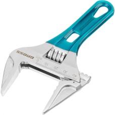 GROSS Ключ разводной, 160 мм, CrV, укороченная ручка 15566