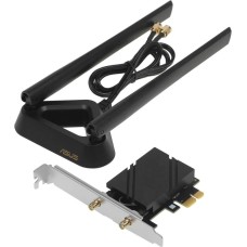 ASUS Сетевой адаптер Wi-Fi + Bluetooth PCE-BE92BT BE9400 PCI Express (ант.внеш.несъем.) 2ант
