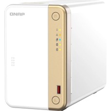 QNAP Сетевое хранилище NAS Original TS-262-4G 2-bay настольный Celeron N4505