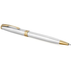 PARKER Ручка шариков. Sonnet Core K527 (1931507) Stainless Steel GT M черн. черн. подар.кор