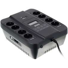 ИБП POWERCOM Источник бесперебойного питания Spider SPD-550U LCD 330Вт 550ВА черный
