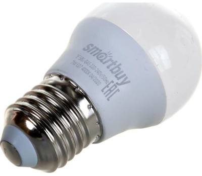 Светодиодная лампа SMARTBUY (SBL-G45-07-40K-E27) 7W/4000/E27