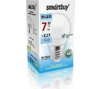 Светодиодная лампа SMARTBUY (SBL-G45-07-40K-E27) 7W/4000/E27
