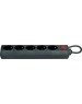 Фильтр сетевой DEFENDER (99485) ES сет.фильтр 5роз - 3м - (пакет) черный