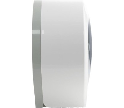 Аксессуары для ванной комнаты и туалета GFMARK 918 Диспенсер для туалетной бумаги-барабан ПРЕМИУМ, пластиковый, БЕЛЫЙ с ЗЕРКАЛОМ, с ключем