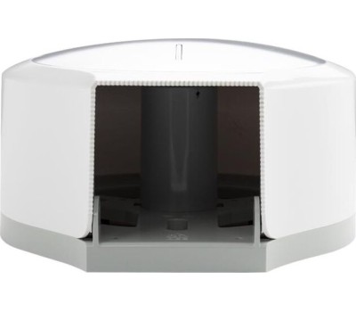 Аксессуары для ванной комнаты и туалета GFMARK 918 Диспенсер для туалетной бумаги-барабан ПРЕМИУМ, пластиковый, БЕЛЫЙ с ЗЕРКАЛОМ, с ключем