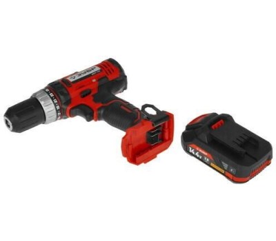Дрель аккумуляторная ЗУБР ДШЛ-145-22 14.4В, 2аккум., кейс
