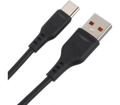 кабель GOPOWER (00-00018566) Кабель GP01T USB (m)-Type-C (m) 1.0м 2.4A черный