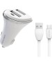 АЗУ MORE CHOICE (4627151191423) AC22a 2USB 2.4A для Type-C White