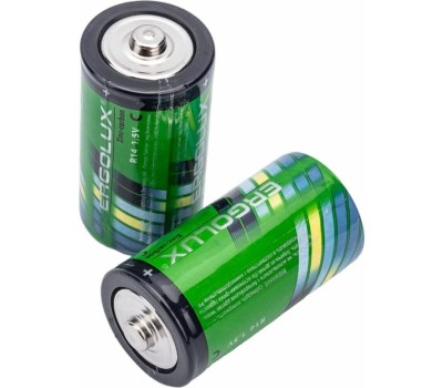 Элементы питания ERGOLUX (14335) R14 SR2