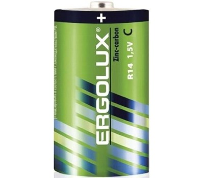 Элементы питания ERGOLUX (14335) R14 SR2