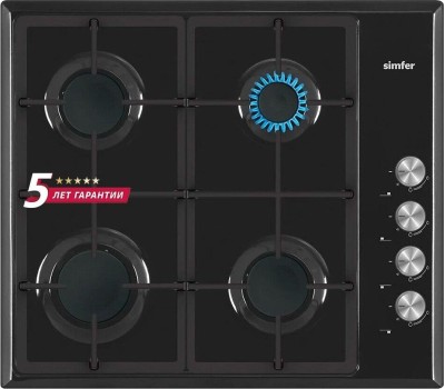 Варочная поверхность газовая SIMFER H60Q40B416