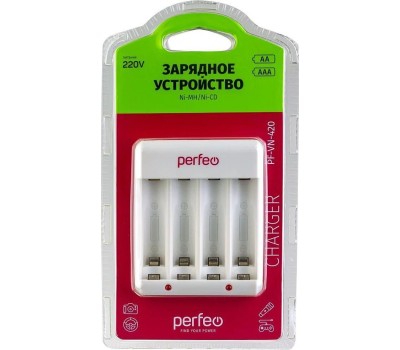 зарядное устройство PERFEO (PF_B4036) PF-VN-420 белый