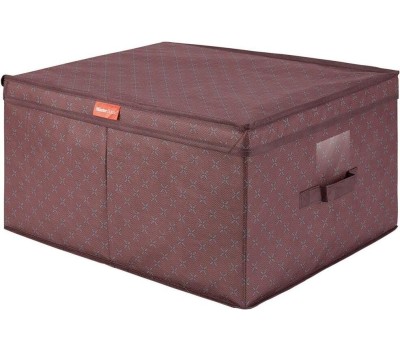 Органайзер MASTER HOUSE БРАУНИ короб с откидной крышкой M 30*40*25см 75290