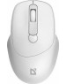 Мышь DEFENDER (52297) FEAM MM-296 белый