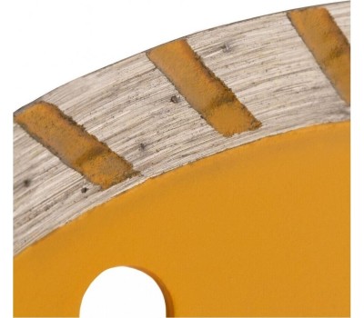 Отрезной алмазный диск DENZEL Диск алмазный, отрезной Turbo, 125 х 22.2 мм, сухая резка Denzel 73108