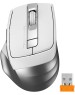 A4TECH Мышь Fstyler FG35S серебристый/белый оптическая (2000dpi) silent беспроводная USB (5but)
