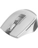 A4TECH Мышь Fstyler FG35S серебристый/белый оптическая (2000dpi) silent беспроводная USB (5but)