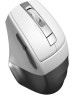 A4TECH Мышь Fstyler FG35S серебристый/белый оптическая (2000dpi) silent беспроводная USB (5but)
