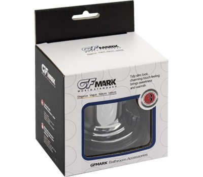 Кронштейн GFMARK 10180 Кронштейн для душевой лейки, пластиковый, на присоске, хромированный