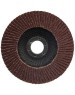 Торцевой круг KRANZ (KR-90-0012) Круг лепестковый торцевой P40, 125х22,2 мм