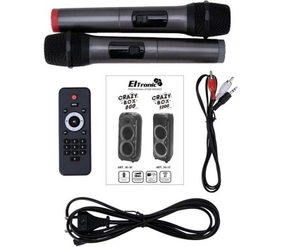 Мидисистема ELTRONIC (30-37) CRAZY BOX 1200 - колонка 10