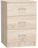 Комод НК-МЕБЕЛЬ ЛОФТ комод 420 с 3-мя ящиками Дуб Сонома 72230011 (1 кор.)